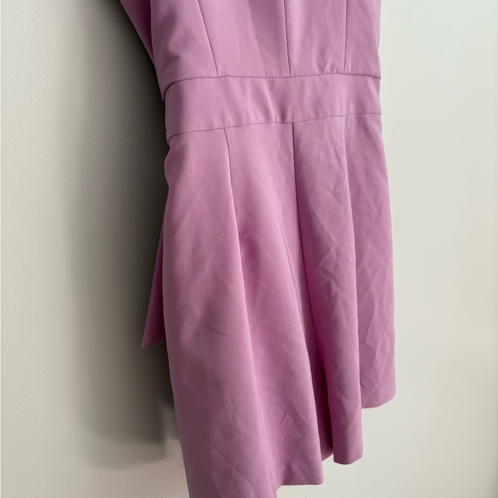 Zara Lilac Mini Wrap Skort Dress - Picture 9 of 10